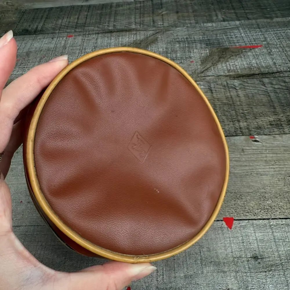 Vintage Agfa Brown Lens Zipper Case